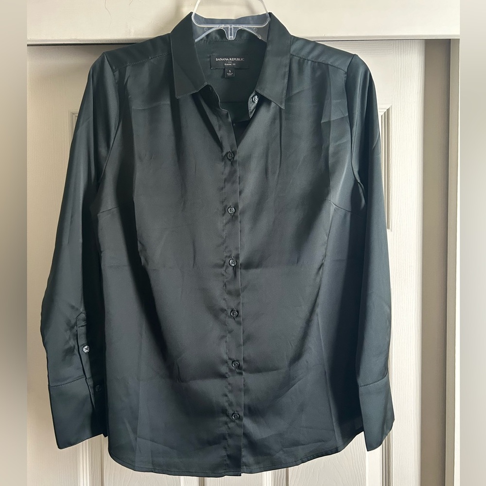 Banana Republic Factory Satin Blouse